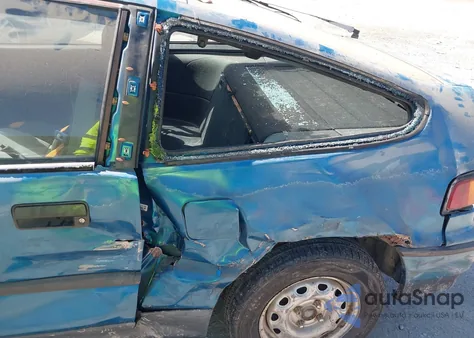 1991 Honda Civic Crx from USA, damaged, VIN JHMED8353MS006853